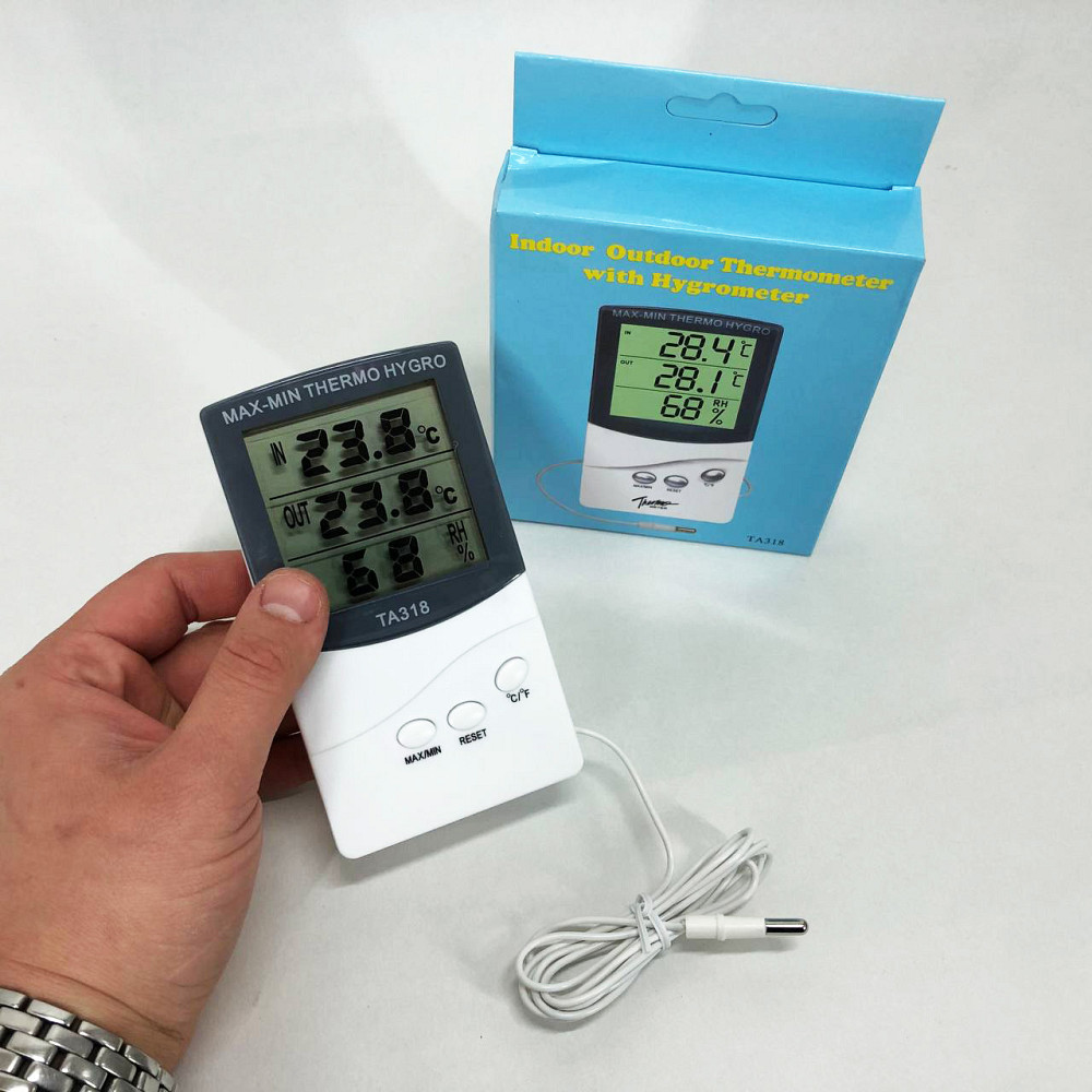 Метеостанции для дома TA 318, Метеоприбор домашний, Термометр цифровой для DA-472 измерения воздуха Киев - изображение 9