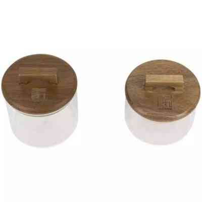 Ємність для сипучих продуктів Bergner Coffee &amp; Tea lovers 2 шт (BG-20503-MM) Вінниця