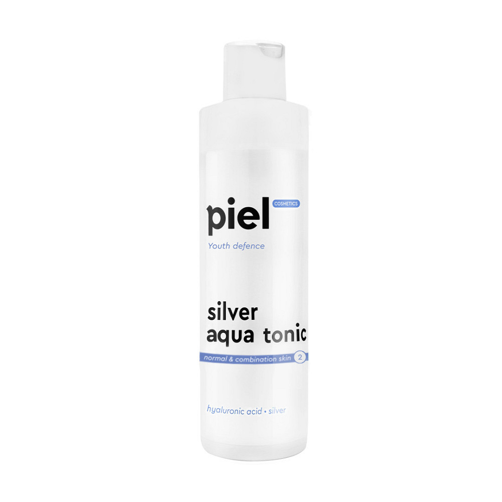 Тоник для увлажнения нормальной и комбинированной кожи Piel Silver Aqua Tonic 250 мл Днепр - изображение 1