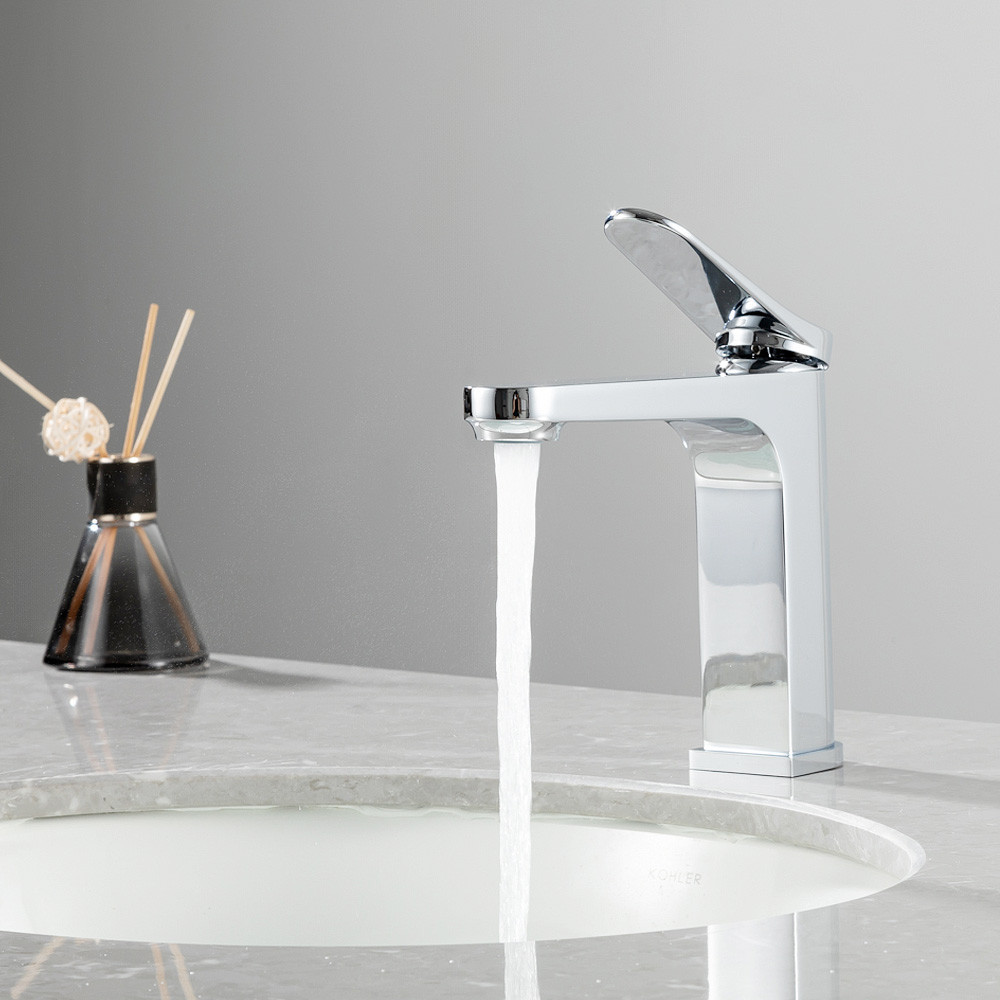 Змішувач для умивальника GAPPO G1010, хром Київ - фото 4