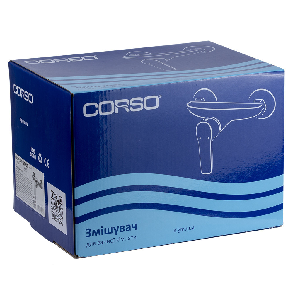 Змішувач BRACCIANO Ø35 для душу CORSO 9617300 (CF-1D136C) Київ - фото 3