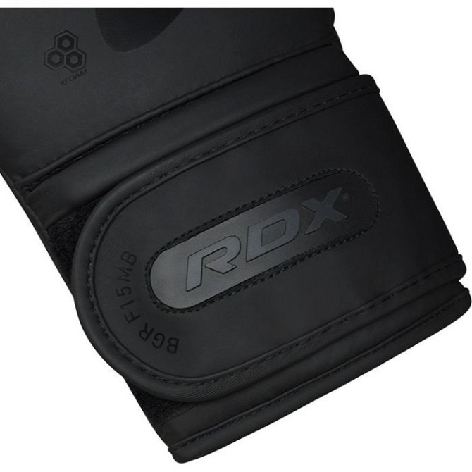 Боксерські рукавички RDX F15 Matte Black 10 ун. Каменское - изображение 4
