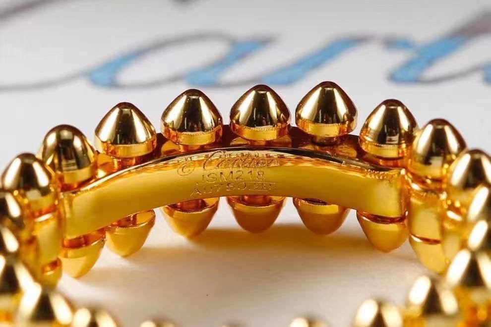 Cartier кільце з зубчиками в трьох кольорах Одеса - фото 5