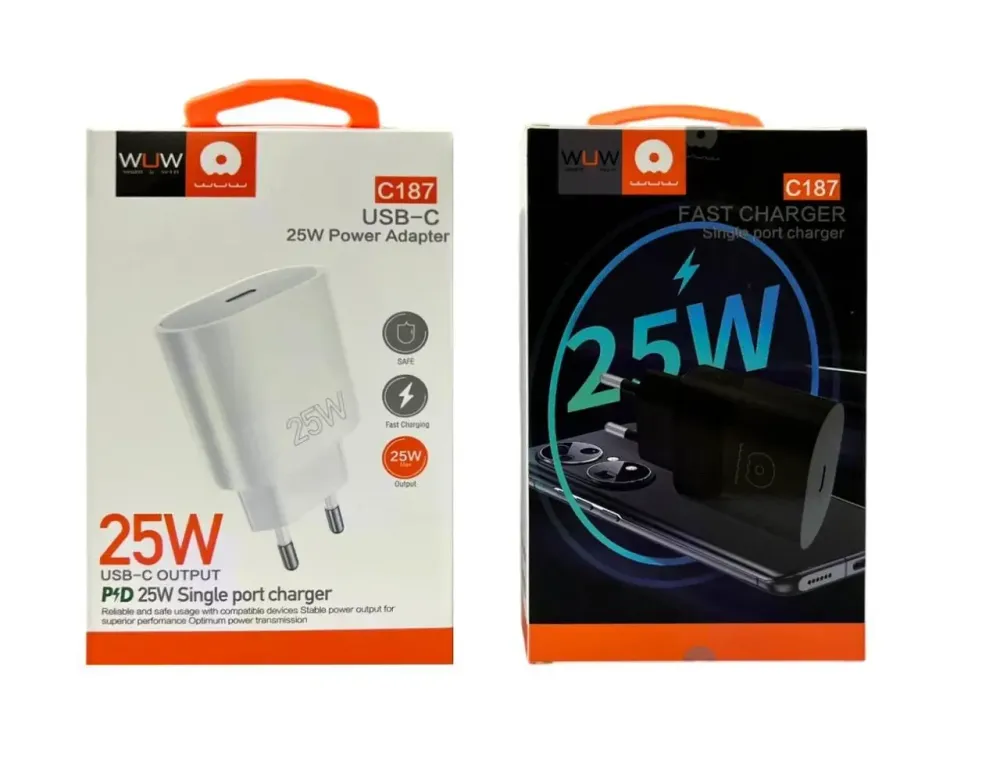 Зарядний пристрій 220В 5В/9В/12В 25Вт Type-Cx1 WUW-C187 Одеса - фото 2