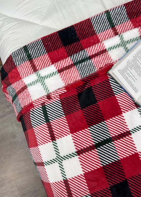 Плед-покривало Decorator WellSoft 200х220 см Клітинка Різнобарвний (87-276) Київ - фото 2