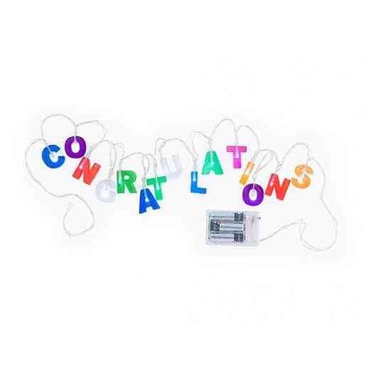 Гірлянда «Congratulations» («Вітаємо!») Ровно