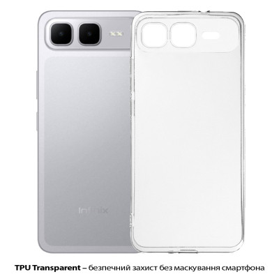 Чохол до мобільного телефона BeCover Silicone Infinix Smart 10 Plus (X6725B) Transparent (713765) Вінниця - фото 2