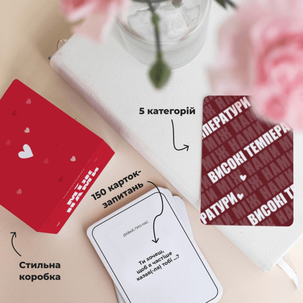 Гра настільна Між нами Про кохання MemoGames 0006MG для пар Вінниця - фото 8