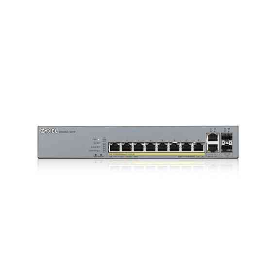 Комутатор для відеоспостереження ZYXEL GS1350-12HP (GS1350-12HP-EU0101F) (8xGE PoE+, 2xGE, 2xSFP, PoE max Харків