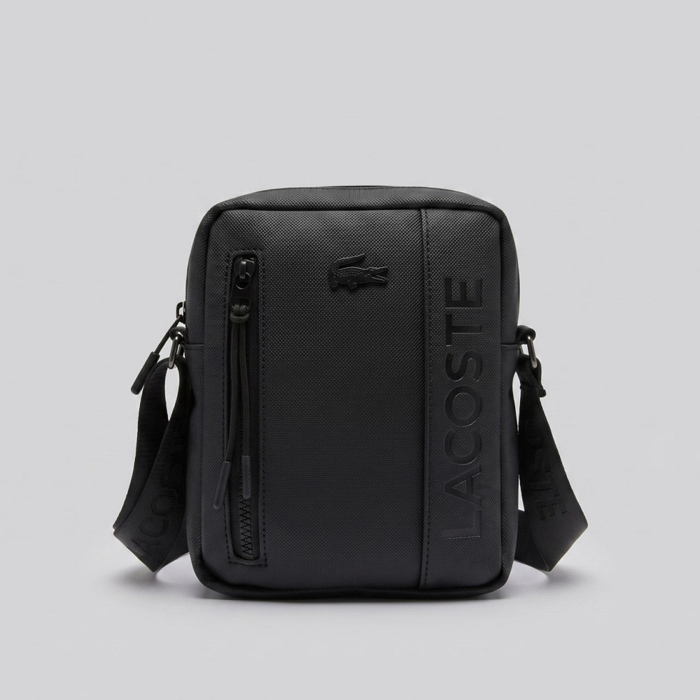 Чоловіча барсетка, сумка Lacoste, Лакоста (82410) чорна Київ - фото 1