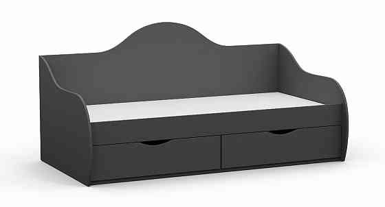 Ліжко односпальне L-4, Антрацит, 1932х1000х954 Львів