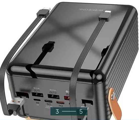 Павербанк Power Bank BJ32 Terra 22.5W 80000mAh Black Киев