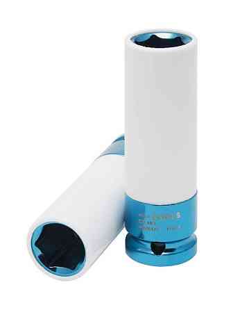 Головка глубокая для литых дисков с защитным кожухом 17мм, 1/2