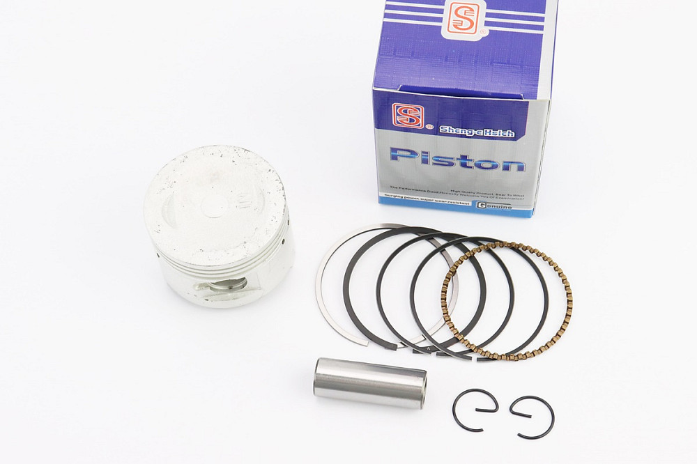 Поршень к-кт 80cc 47мм STD (палець 13мм) синя коробка Киев - изображение 1