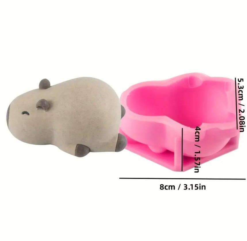 Силиконовая форма «Капибара» – для десертов, шоколада, свечей и рукоделия Киев - изображение 4