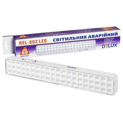 Світильник Delux REL-602 (3.7V2Ah) 60 LED 4W (90021261) Вінниця