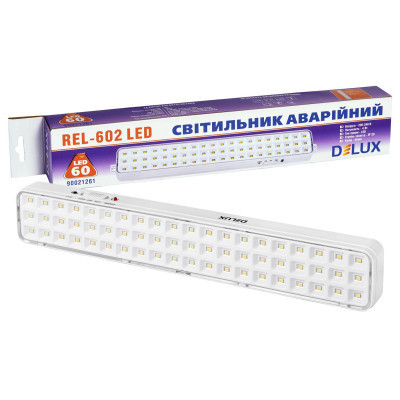 Світильник Delux REL-602 (3.7V2Ah) 60 LED 4W (90021261) Вінниця - фото 3