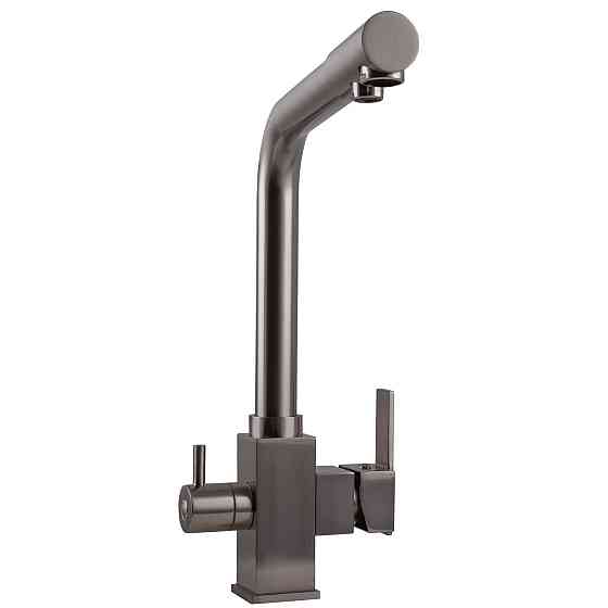 Змішувач для кухні під осмос Globus Lux LAZER GLLR-0100-8-STSTEEL (000014965) Київ