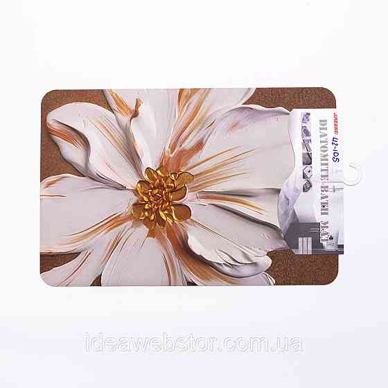 Килимок з 3D-принтом Impasto 58*38 см діатомітовий Yiwu HP-42-105 Київ