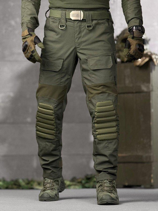 Штурмовые тактические штаны TIRENES  олива   ВТ5063 Одесса - изображение 1