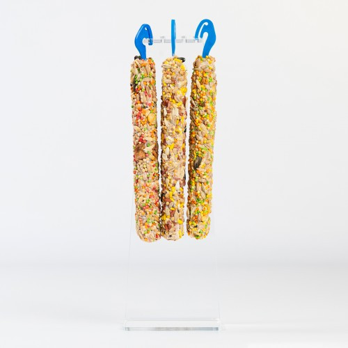 Ласощі Природа Колосок Коктейль для середніх папуг з мультифруктами горіхами та цитрусами 90 г Київ - фото 2