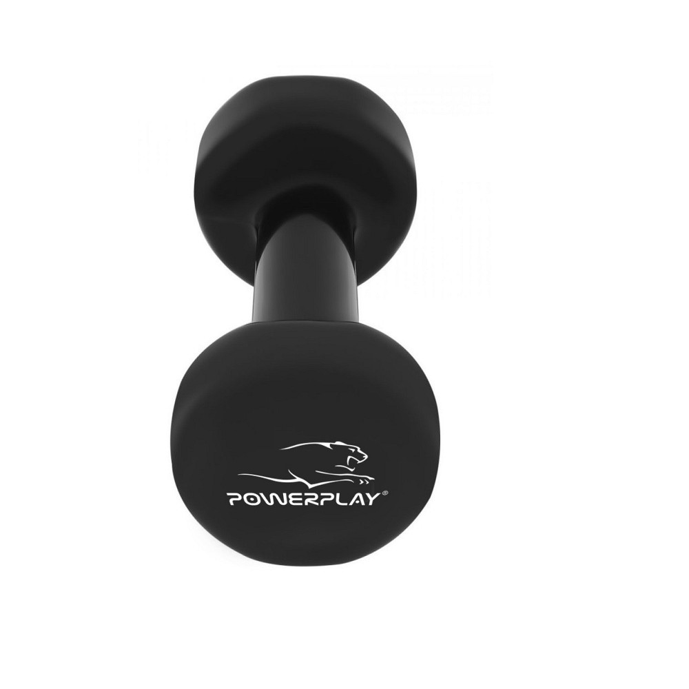Гантелі вінілові PowerPlay 2 * 2 кг. PP_4121 Чорні (2шт. - пара) Киев - изображение 5