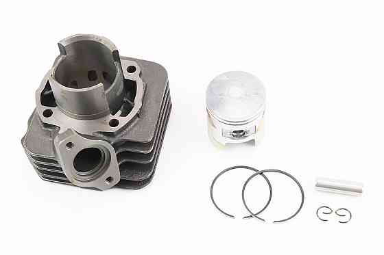 Циліндр к-кт (цпг) Honda TACT AF09/AF16 65cc-44мм (палець 10мм, кріплення глушника 47мм, без прокладок) Київ