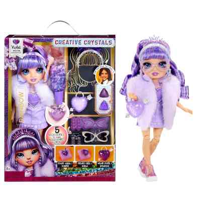 Кукла Rainbow High серии Creative Crystals - Виолетта (121404) Винница
