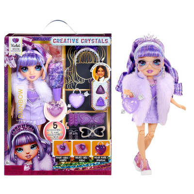 Кукла Rainbow High серии Creative Crystals - Виолетта (121404) Винница - изображение 1
