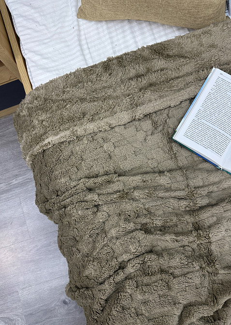 Плед-покривало 200х230 см (+-5см) Тауп (87-239) Київ - фото 2