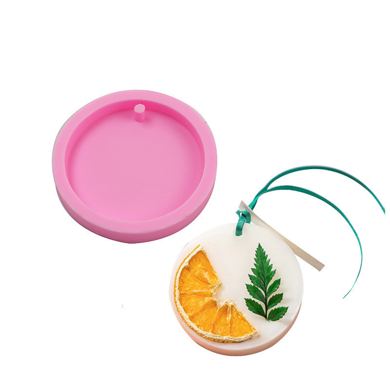 Молд силиконовый для брелка 4 см розовый Киев - изображение 2