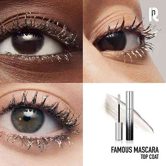 Eyephoria Famous Top Coat Mascara - Туш для вій з блискітками, 8 ml Слов'янськ