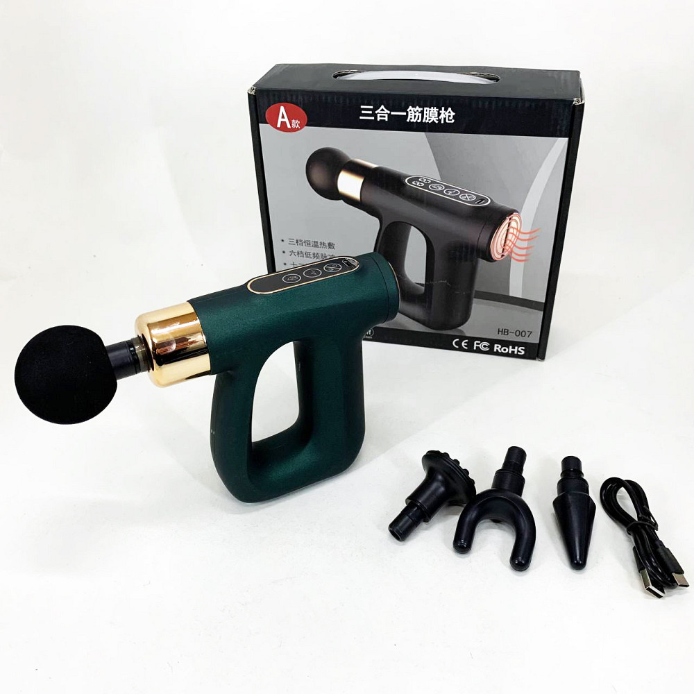 Масажер для спини ручний HB-007, Апарат для масажу м'язів Універсальний масажер шиї та тіла PZ-77 Івано-Франківськ - фото 7