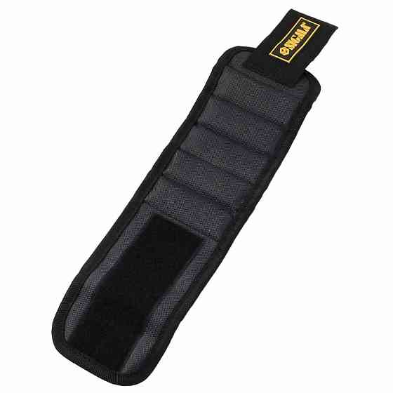 Браслет магнитный строительный 360×90мм, 10 магнитов, баллистический нейлон 1680D SIGMA (6270841) Киев