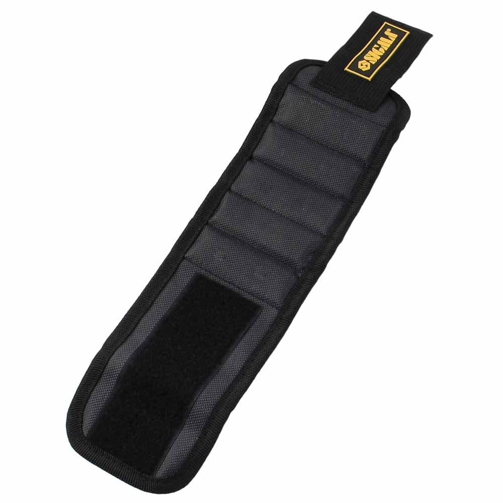 Браслет магнітний будівельний 360×90 мм, 10 магнітів, балістичний нейлон 1680D SIGMA (6270841) Київ - фото 4