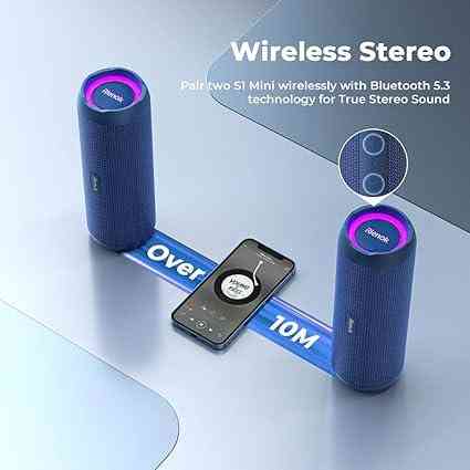 Портативная колонка Rienok S1 Mini 30Вт водонепроницаемый Bluetooth динамик с хорошим звуком Киев