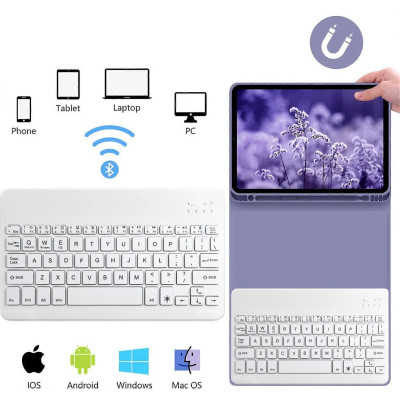 Чехол для планшета BeCover with keyboard Apple iPad Pro 11" M4 2024 Purple (713002) Винница - изображение 10