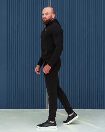 Костюм спортивній мужской тризуб весна Черный L Харьков