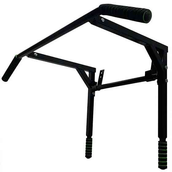 Турнік-бруси настінний "Iron" NE-TR-2B 2 в 1 з м'якими ручками чорний Вінниця