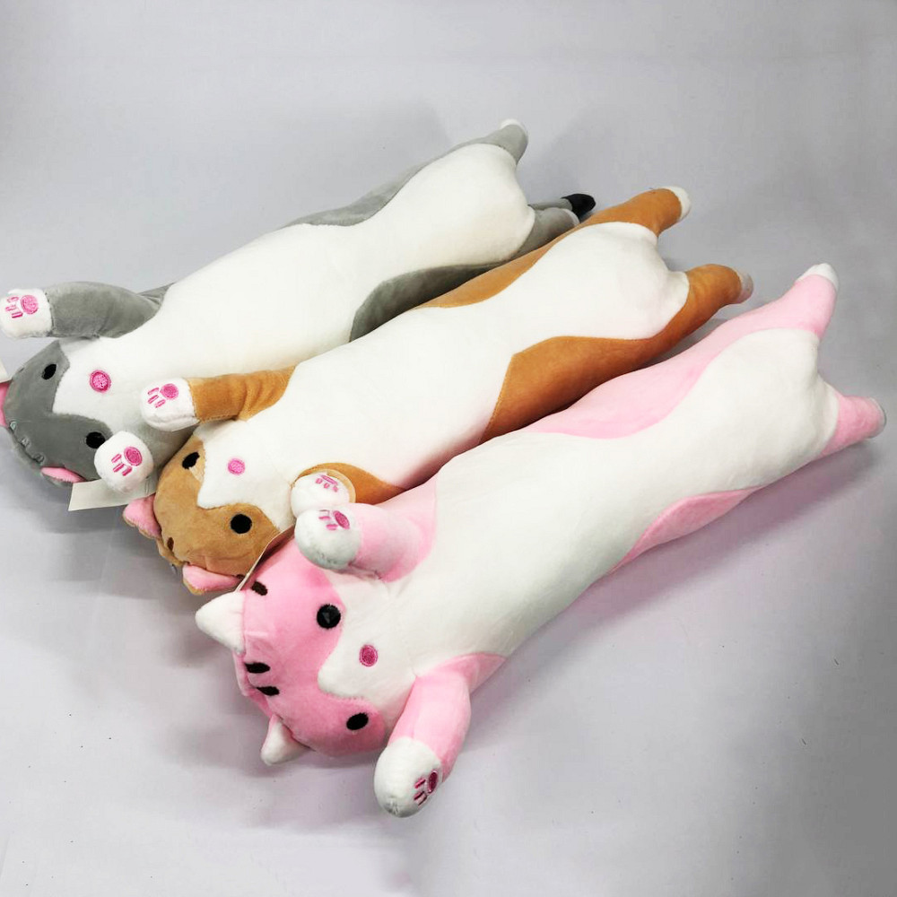 Кот подушка из флиса, Мягкие игрушки для дошкольников, Подушка в виде кота, Кот батон оригинал OK-81 Львов - изображение 17