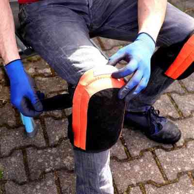 Наколенники защитные Gruntek прорезиненные (600101004) Винница