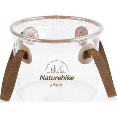 Відро складне Naturehike ПВХ NH20SJ040 10л прозорий (6975641886761) Вінниця - фото 1