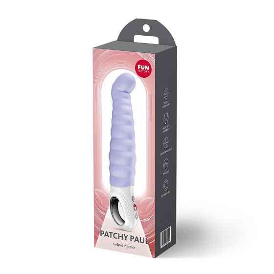 Вібратор точки G Fun Factory PATCHY PAUL Purple, гнучкий, 12 режимів Sex Aura Київ