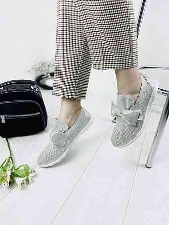 Sothby 's Сліпони жіночі Sothby 's K-378/3 срібні (весна-літо, шкіра натуральна) (3305) 36р.38р Коломыя