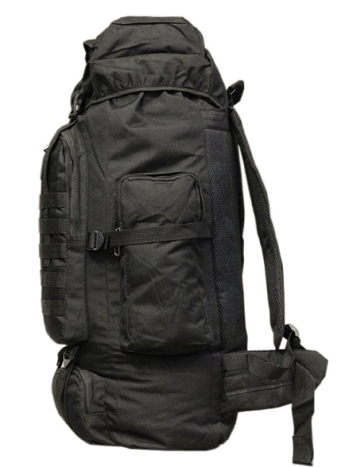 Рюкзак туристичний 70 л чорний Київ - фото 2