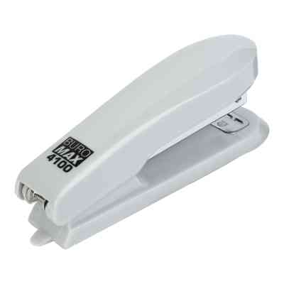 Степлер Buromax пластиковий, 15 аркушів, (скоби №10), 111 х 28 х 43 мм, сірий (BM.4100-09) Вінниця