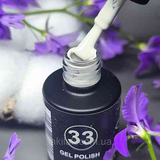 Гель-лак для нігтів Bee Nails 033 (світлий пісочно-сірий) 8мл Херсон