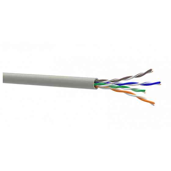 Кабель УкрПожКабель КПВ-HF ВП (100) 4х2х0,51 LSOH (UTP-cat 5E LSOH) (1 метр) Київ