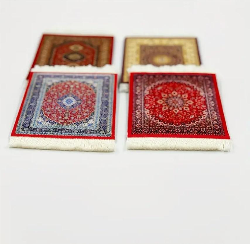 Подставка под чашку с ковровым орнаментом – подставка с резиновой основой, декоративная, 1шт. Киев - изображение 4