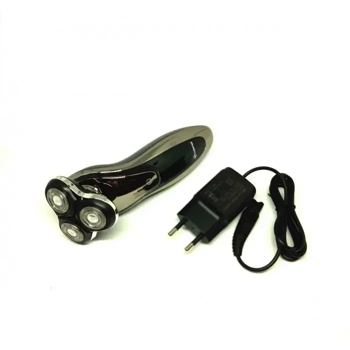 Електробритва GEMEI GM-7719: 3 плаваючі головки, 80 хв роботи, акумуляторна Одеса - фото 3